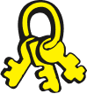 yellow keys icon